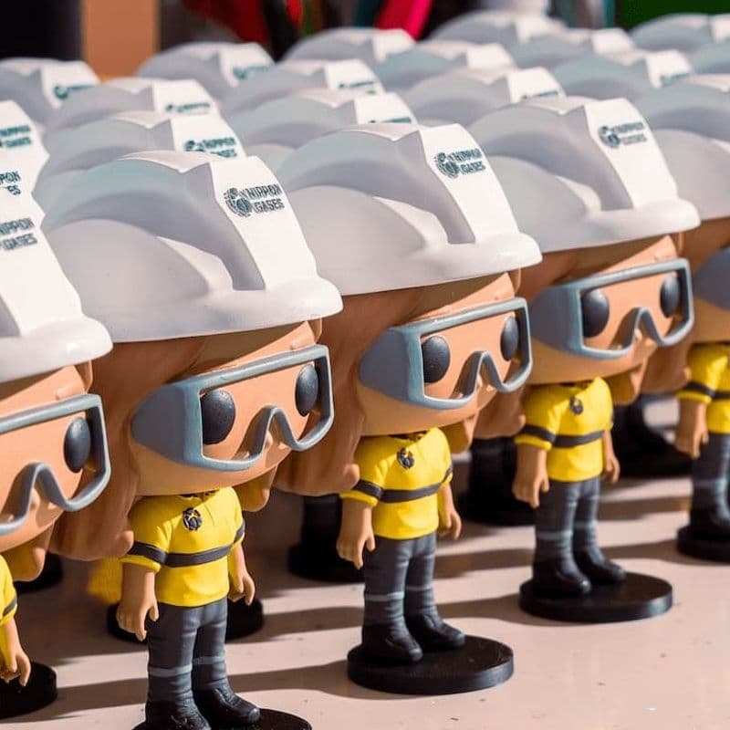 Figuras personalizadas de operarios – Nippon Gases