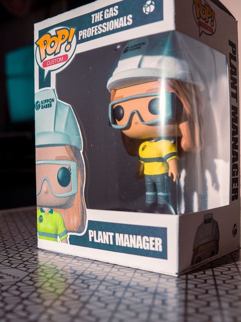 Figuras personalizadas de operarios – Nippon Gases - Imagen 1