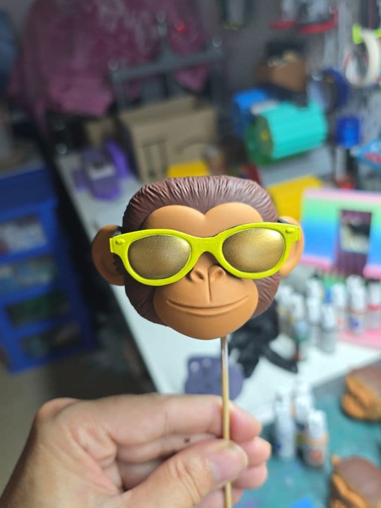 Sensación Activa's monkey mascot turned into a figure – image 2