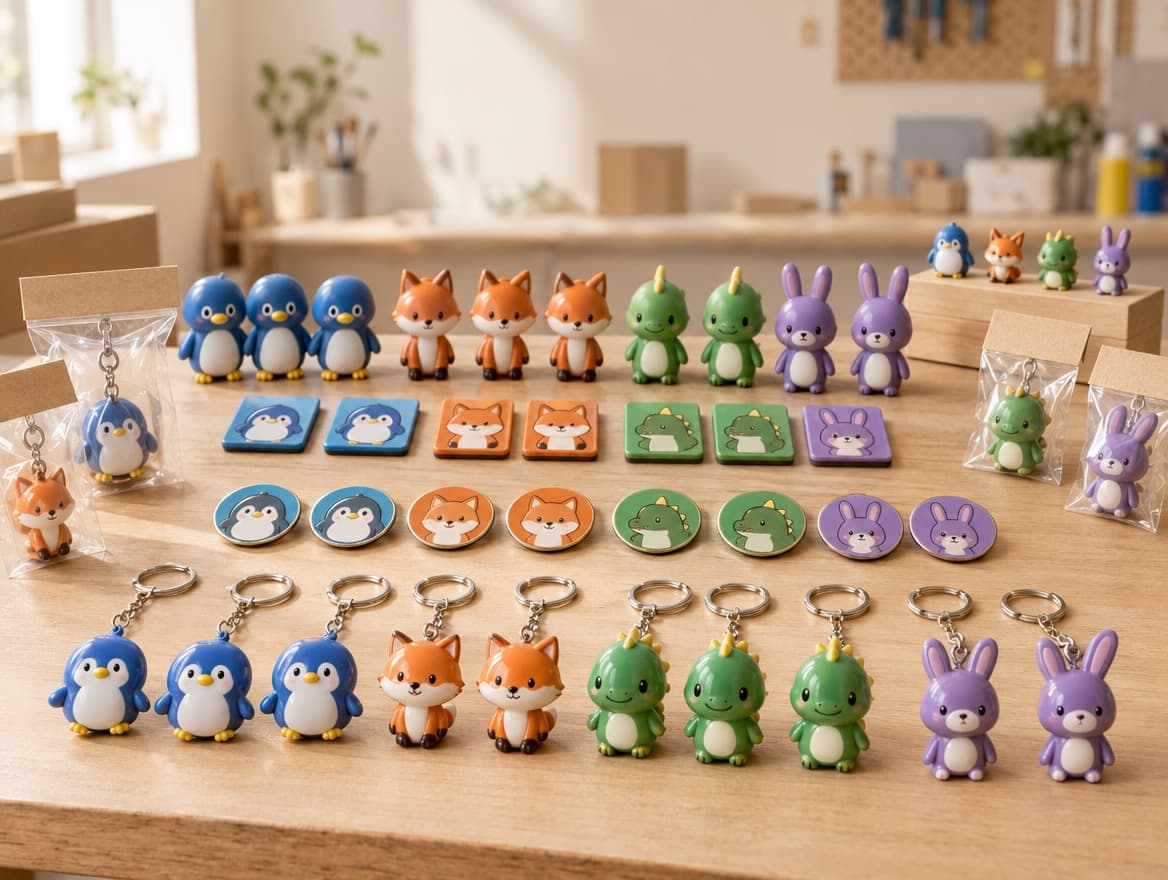 Promotional products in series