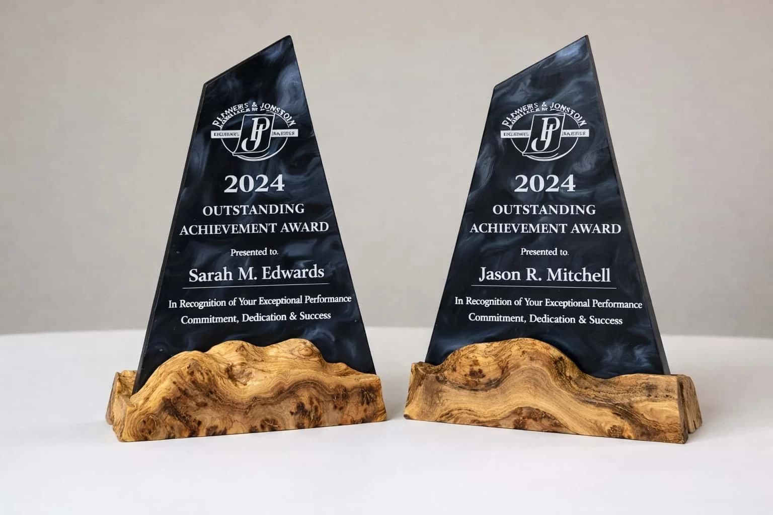 Custom trophies and awards